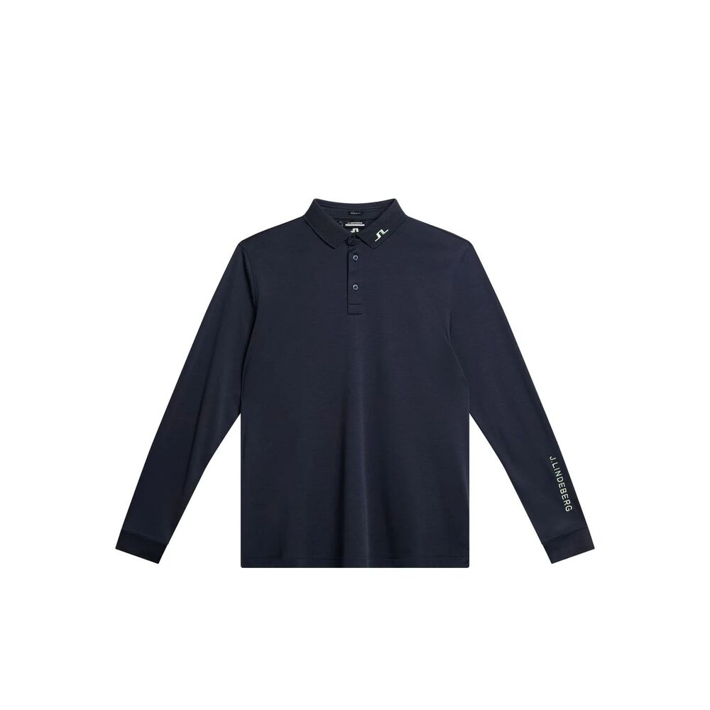J.Lindeberg Tour Tech Long Sleeve Shirt Dark Blue Navy Men's Size XXL NWOT
